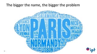 52
The bigger the name, the bigger the problem
 