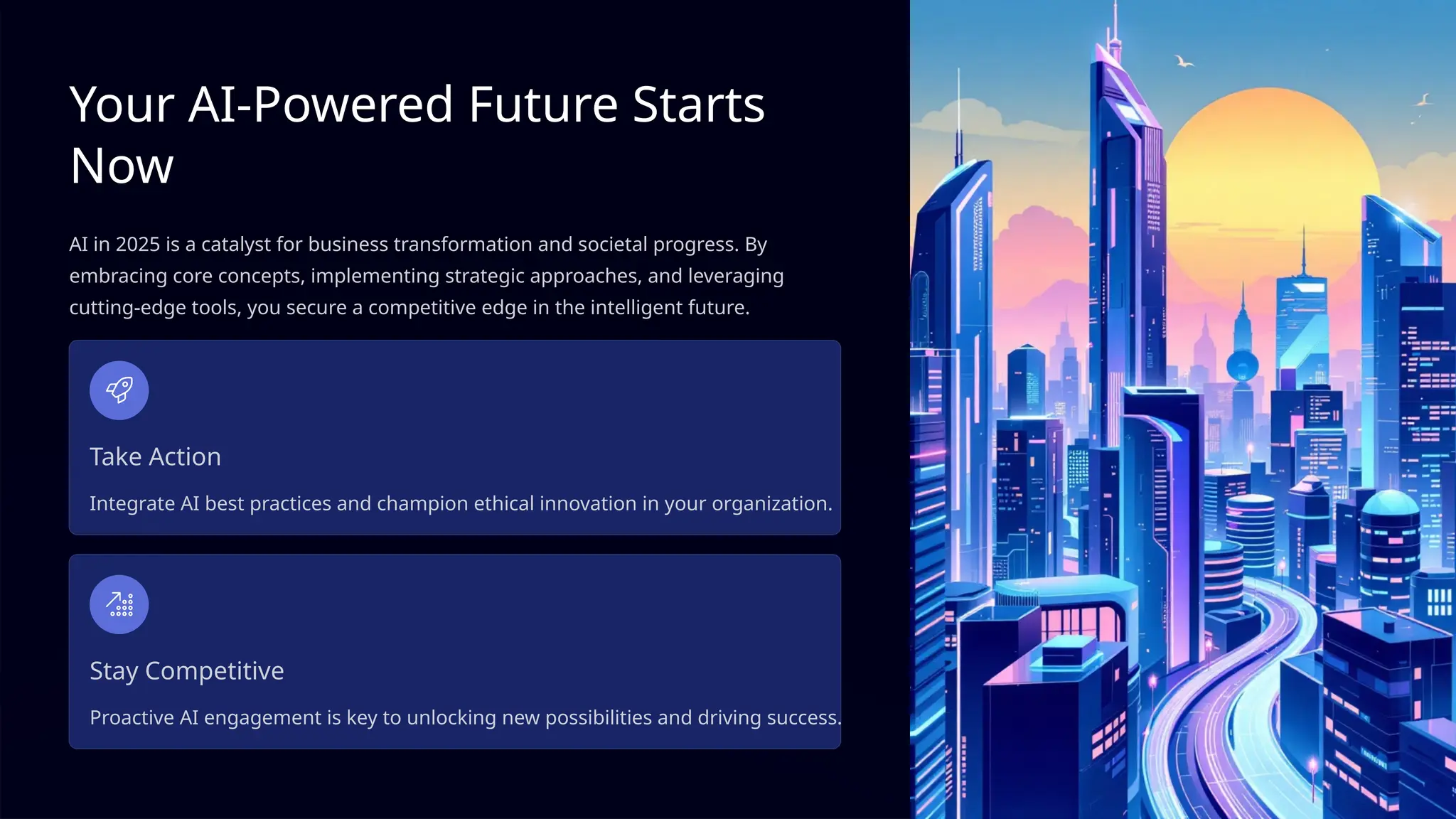 AI transforming business futures