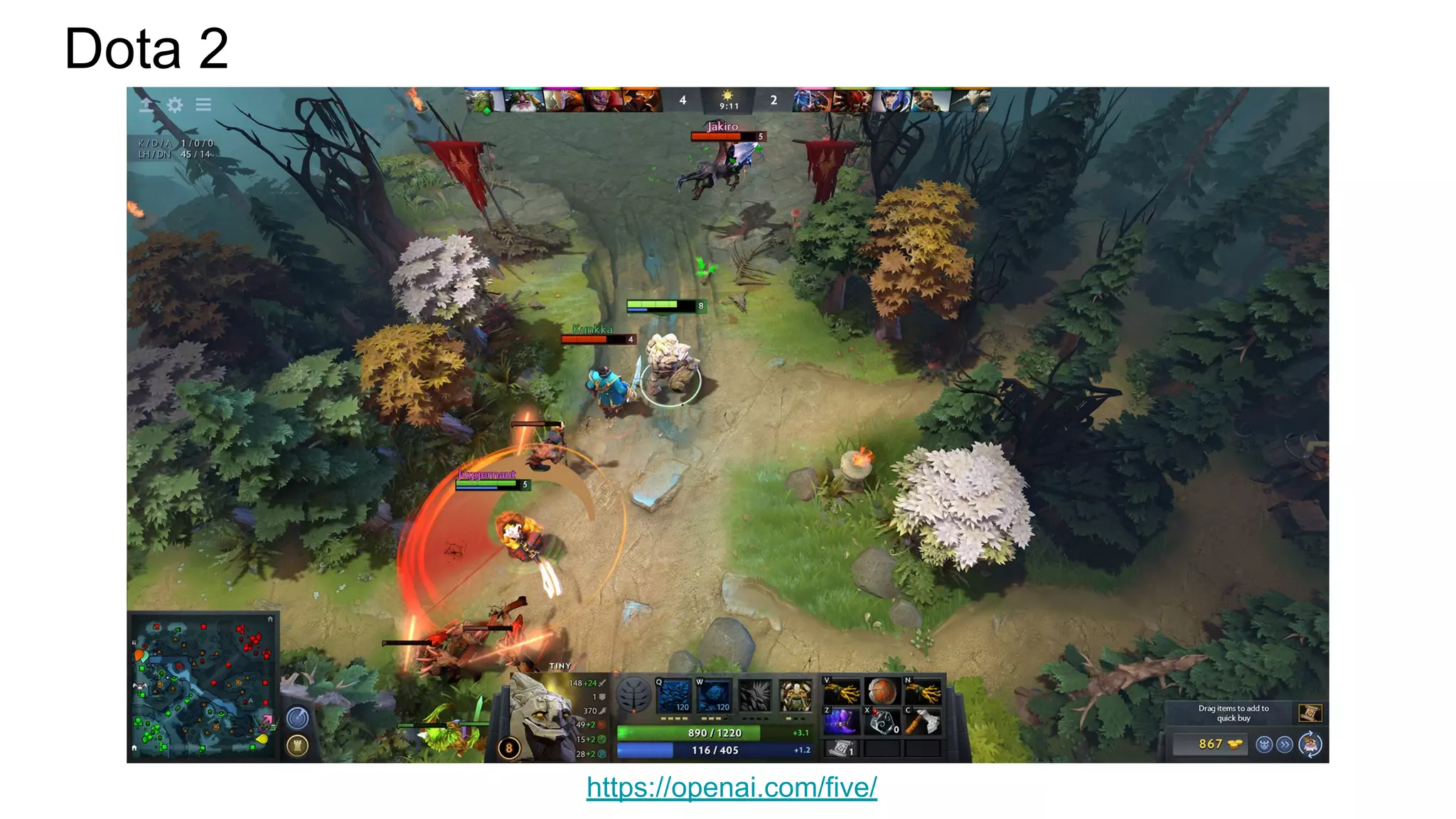 Dota 2
https://openai.com/five/
 