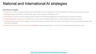 National and International AI strategies
https://futureoflife.org/national-international-ai-strategies
 
