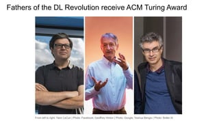 Fathers of the DL Revolution receive ACM Turing Award
 