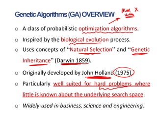 AI - Lec.7 - (Genetic Algorithms) AI genetic Algorithms for computer ...