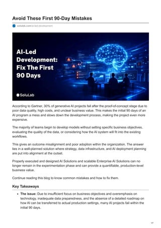 AI-Led Development What Teams Get Wrong in the First 90 Days.pdf