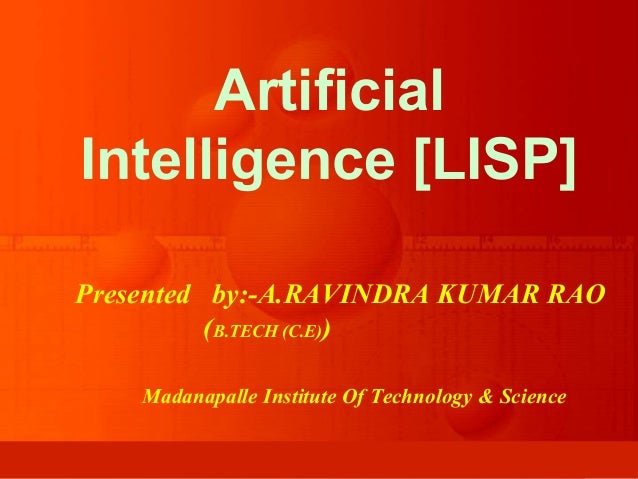 Ai Lisp Ai Lisp
