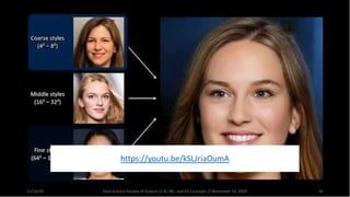 11/16/20 Data Science Society of Auburn // AI, ML, and DS Concepts // November 16, 2020 36
https://youtu.be/kSLJriaOumA
 