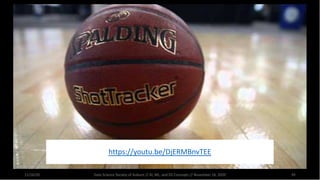 11/16/20 Data Science Society of Auburn // AI, ML, and DS Concepts // November 16, 2020 39
https://youtu.be/DjERMBnvTEE
 