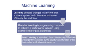 Introduction to AI & ML | PDF