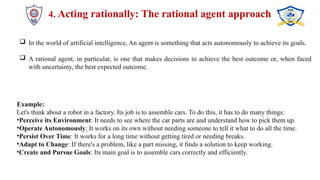 Ration Agent Approach Example AI-Module1..pptx MOD 1 AI Introduction to Ai | PPTX