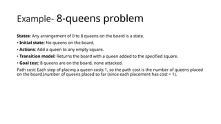 AI-Module 2 (3).pptx 1 - - Module–2: Problem solving based on | PPTX