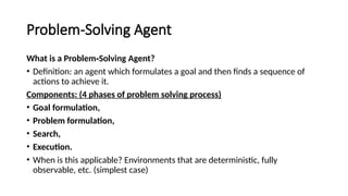 AI-Module 2 (3).pptx 1 - - Module–2: Problem solving based on | PPTX