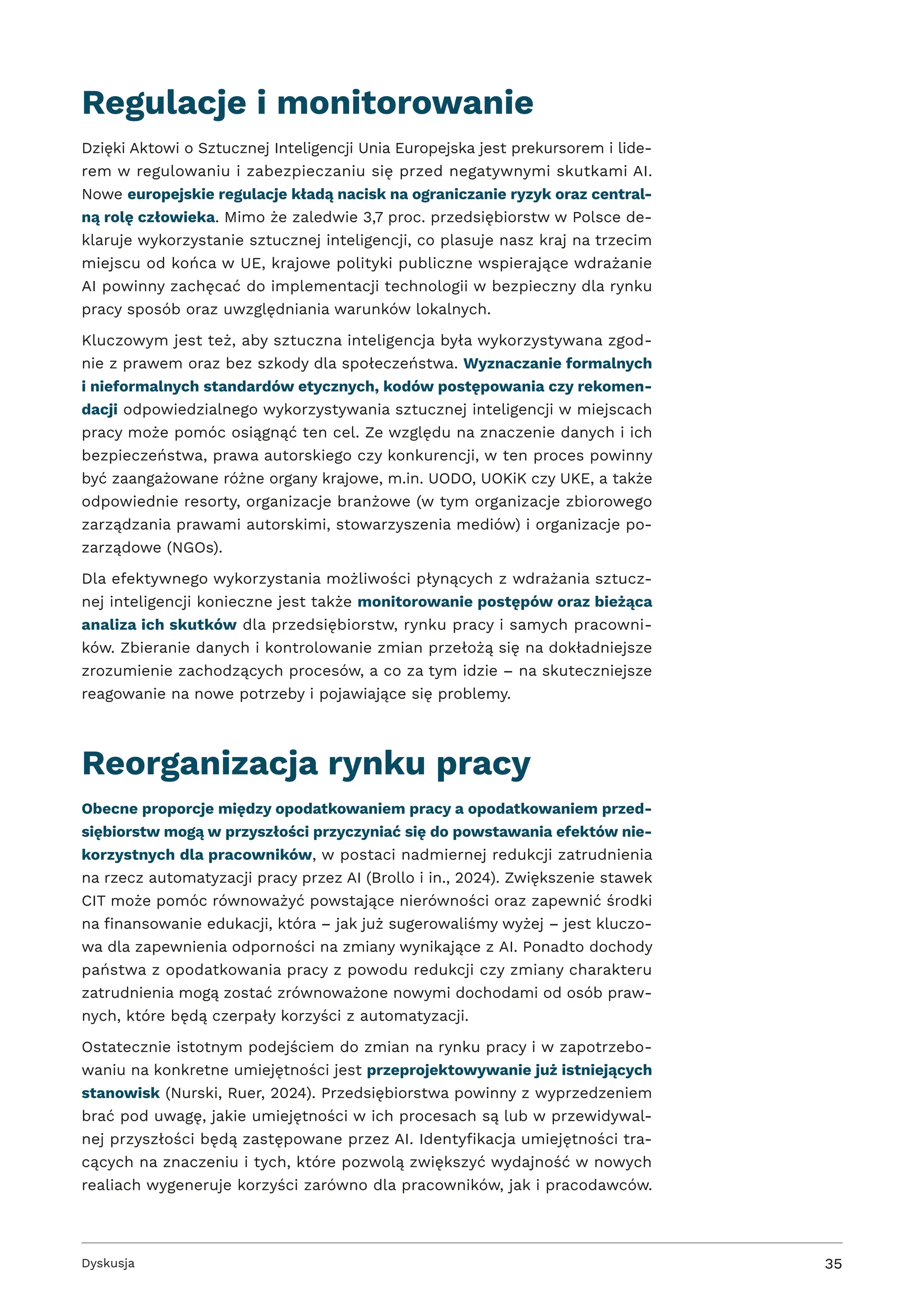 AI-na-polskim-rynku-pracy-raport-Polski-Instytu-Ekonomiczny | PDF