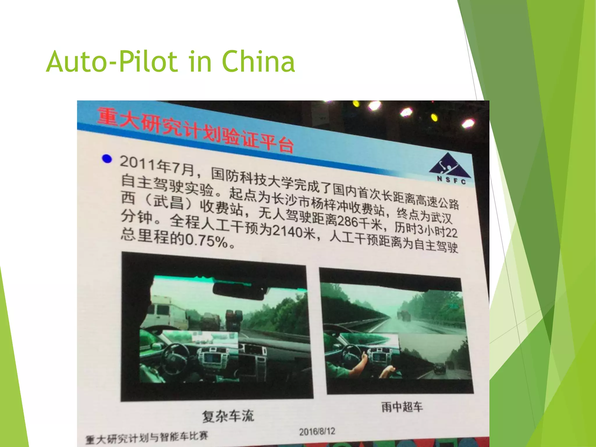 Auto-Pilot in China
 