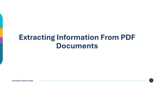 AI Powered Document Processing and Data Extraction | PDF