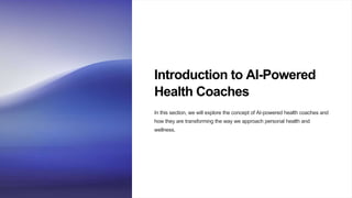 Designing Relational AI-Powered Digital Health Coaching for ... - Springer