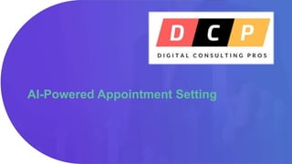 AI-Powered Appointment Setting
 