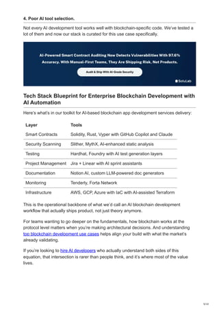 Accelerating Blockchain Development with AI: 30% Faster Delivery | PDF