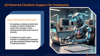 AI-Powered Chatbots for Employee Support | PPTX