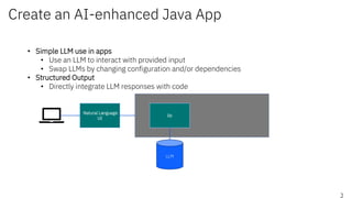 Building AI-Powered Jakarta EE Applications with Langchain4j & CDI ...