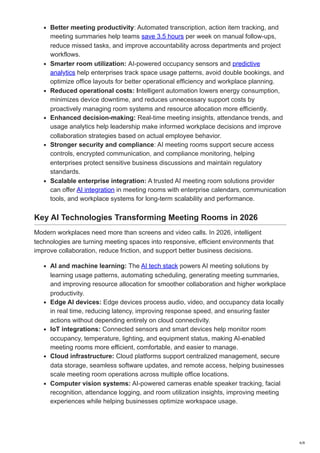 AI-Powered Meeting Rooms: Transforming Enterprise Collaboration in 2026 ...