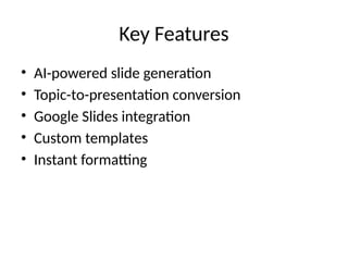 AI PPT Maker – Create Presentations in Seconds | PPTX