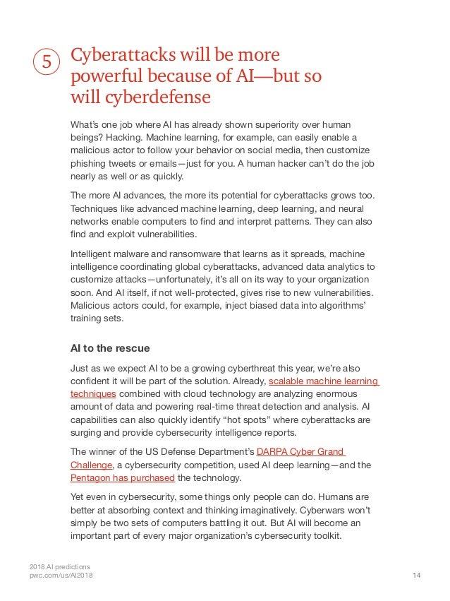 Social Learning Is More Than Just >> Ai - Artificial Intelligence predictions-2018-report - PWC Social Learning Is More Than Just >> Ai - Artificial Intelligence predictions-2018-report - PWC