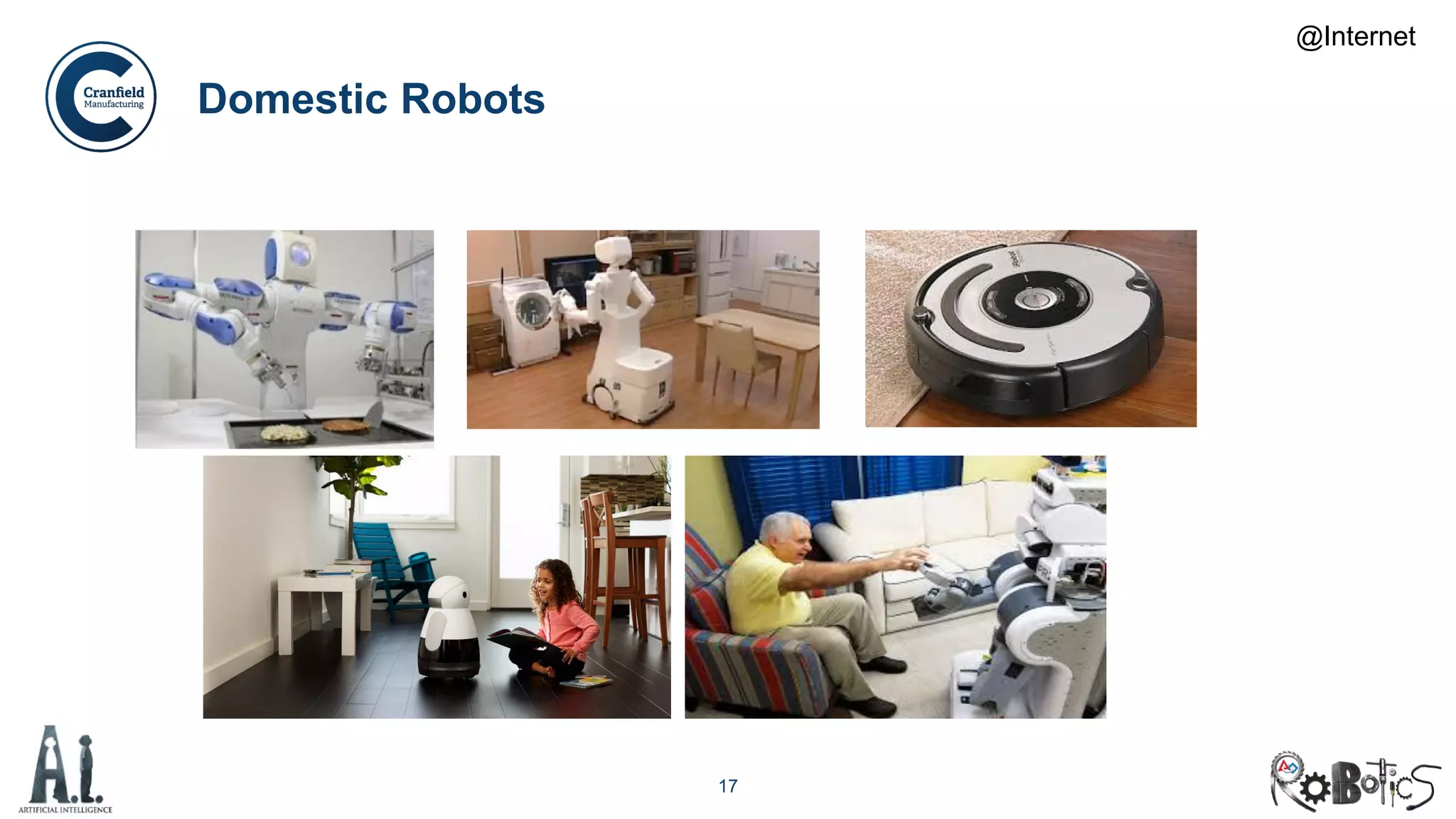 17
Domestic Robots
@Internet
 