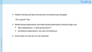 (Explainable) Data-Centric AI: what are you explaininhg, and to whom? | PDF