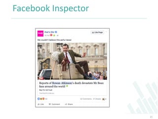 Facebook Inspector
21
 
