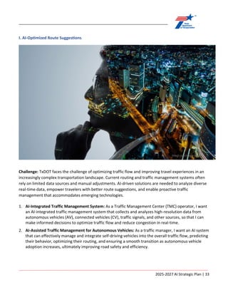 ARTIFICIAL INTELLIGENCE STRATEGIC PLAN Fiscal Years 2025-2027 | PDF