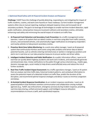 ARTIFICIAL INTELLIGENCE STRATEGIC PLAN Fiscal Years 2025-2027 | PDF