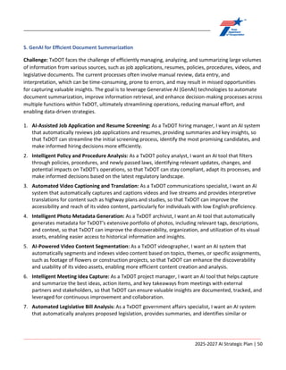 ARTIFICIAL INTELLIGENCE STRATEGIC PLAN Fiscal Years 2025-2027 | PDF