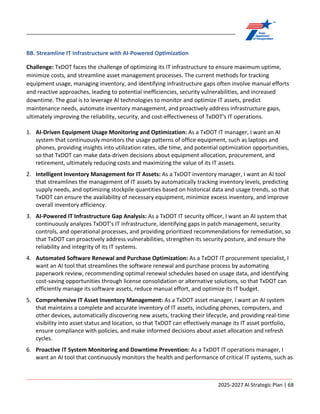 ARTIFICIAL INTELLIGENCE STRATEGIC PLAN Fiscal Years 2025-2027 | PDF