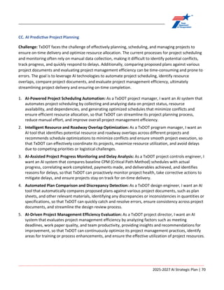 ARTIFICIAL INTELLIGENCE STRATEGIC PLAN Fiscal Years 2025-2027 | PDF