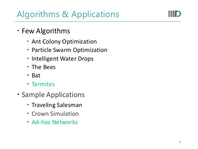 Swarm intelligence phd thesis