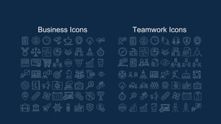Business Icons Teamwork Icons
 