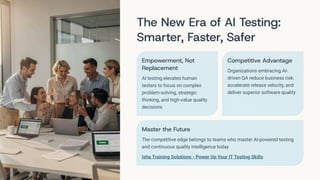 AI Testing in 2026: Redefining QA Future | PDF