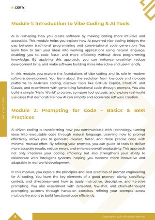 ai vibe coder summary of the indian time and tissues being | PDF