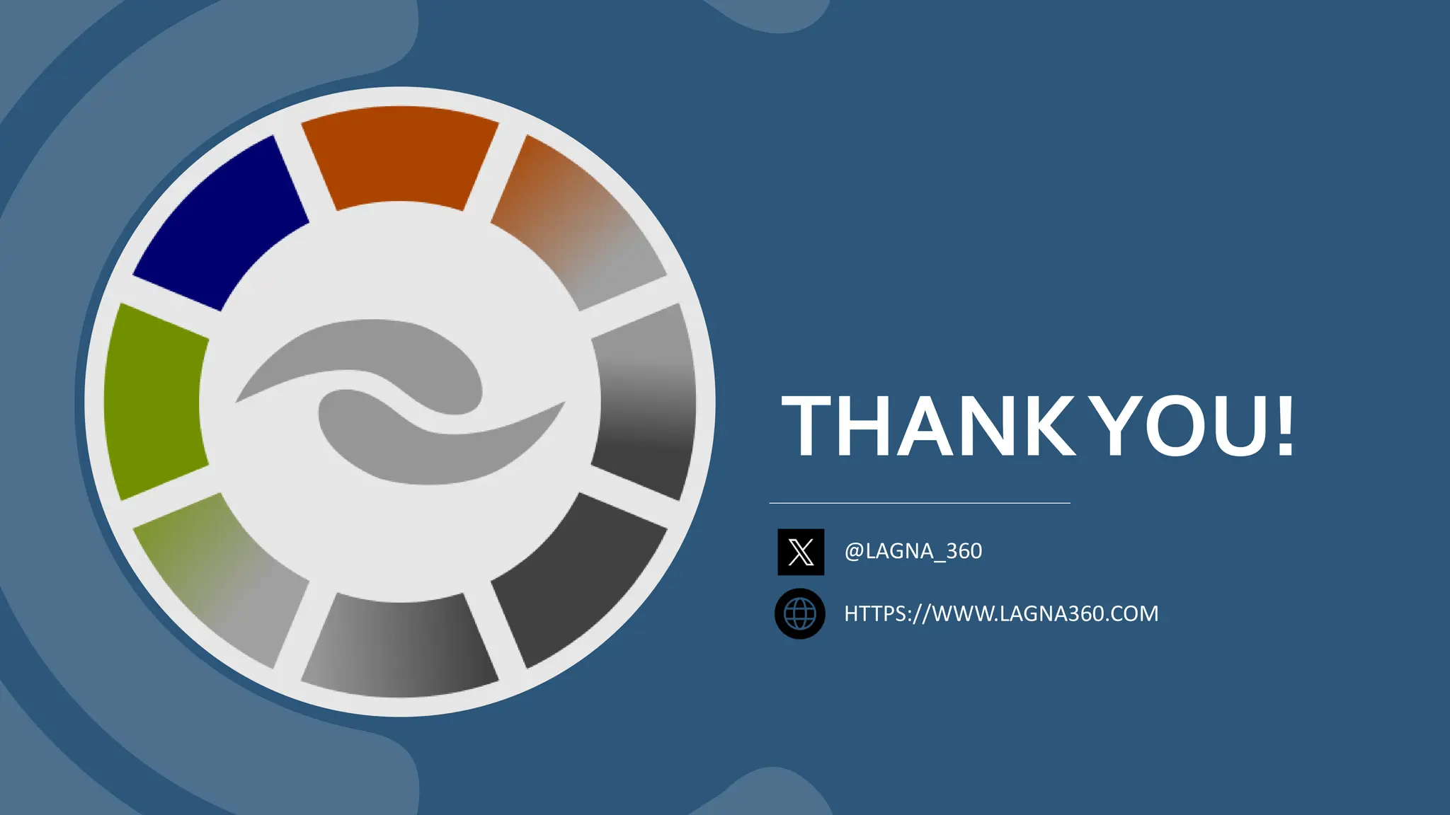 THANKYOU!
@LAGNA_360
HTTPS://WWW.LAGNA360.COM
 