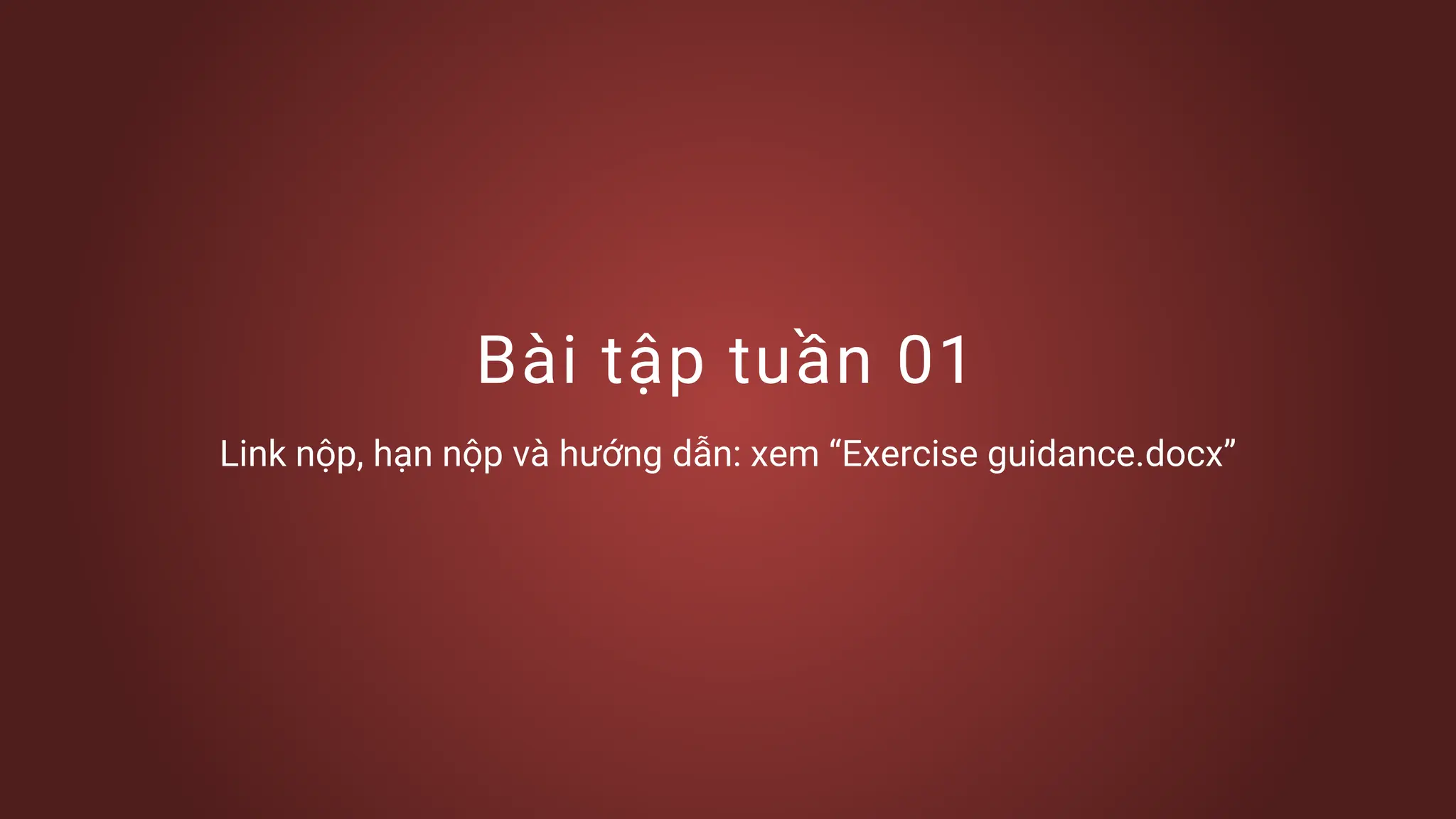 Ai01 exercises pptx