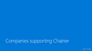 [AI08] 深層学習フレームワーク Chainer × Microsoft で広がる応用 Slide 66