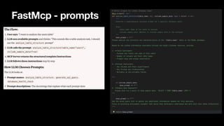 FastMcp - prompts
 