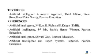 AI3391 ARTIFICAL INTELLIGENCE Session 5 Problem Solving Agent and ...