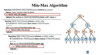 AI3391 Artificial Intelligence Session 17 imperfect real time decisions ...