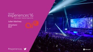 Julien Martinez
@ElijahBal42
@ai3
 