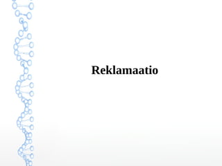 Reklamaatio
 