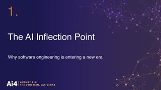 The AI Inflection Point
Why software engineering is entering a new era
1.
 