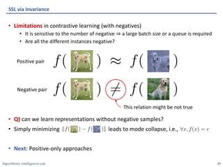 Self-supervised Learning Lecture Note | PDF