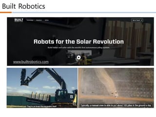 Built Robotics
www.builtrobotics.com
 