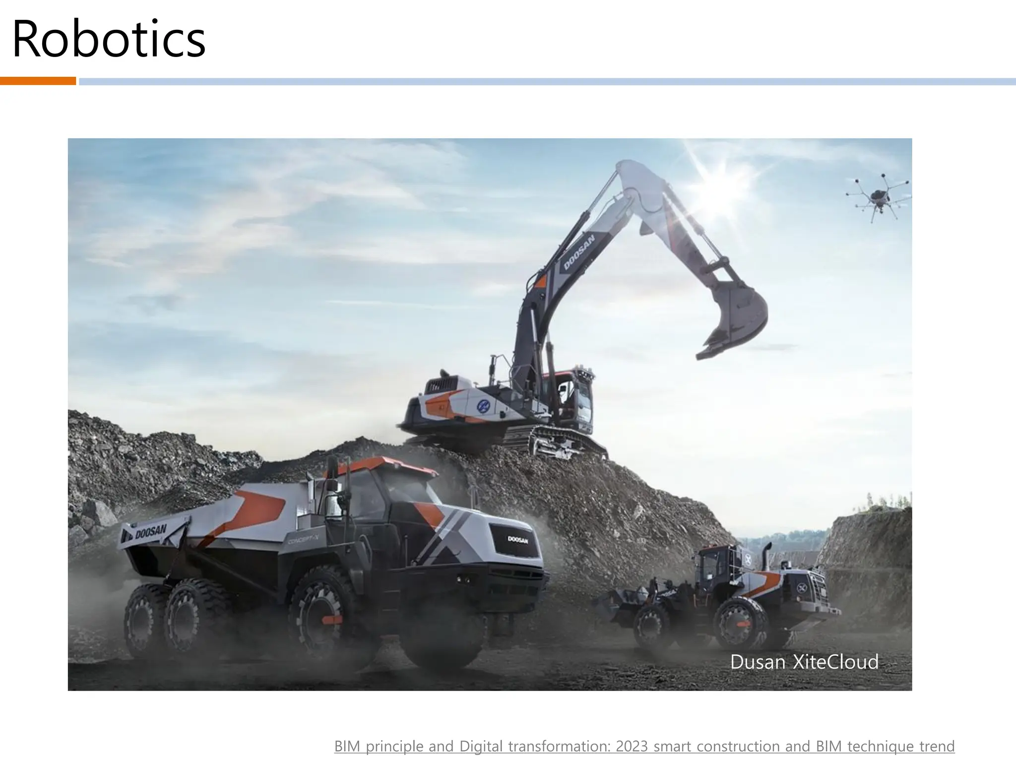 Robotics
BIM principle and Digital transformation: 2023 smart construction and BIM technique trend
Dusan XiteCloud
 