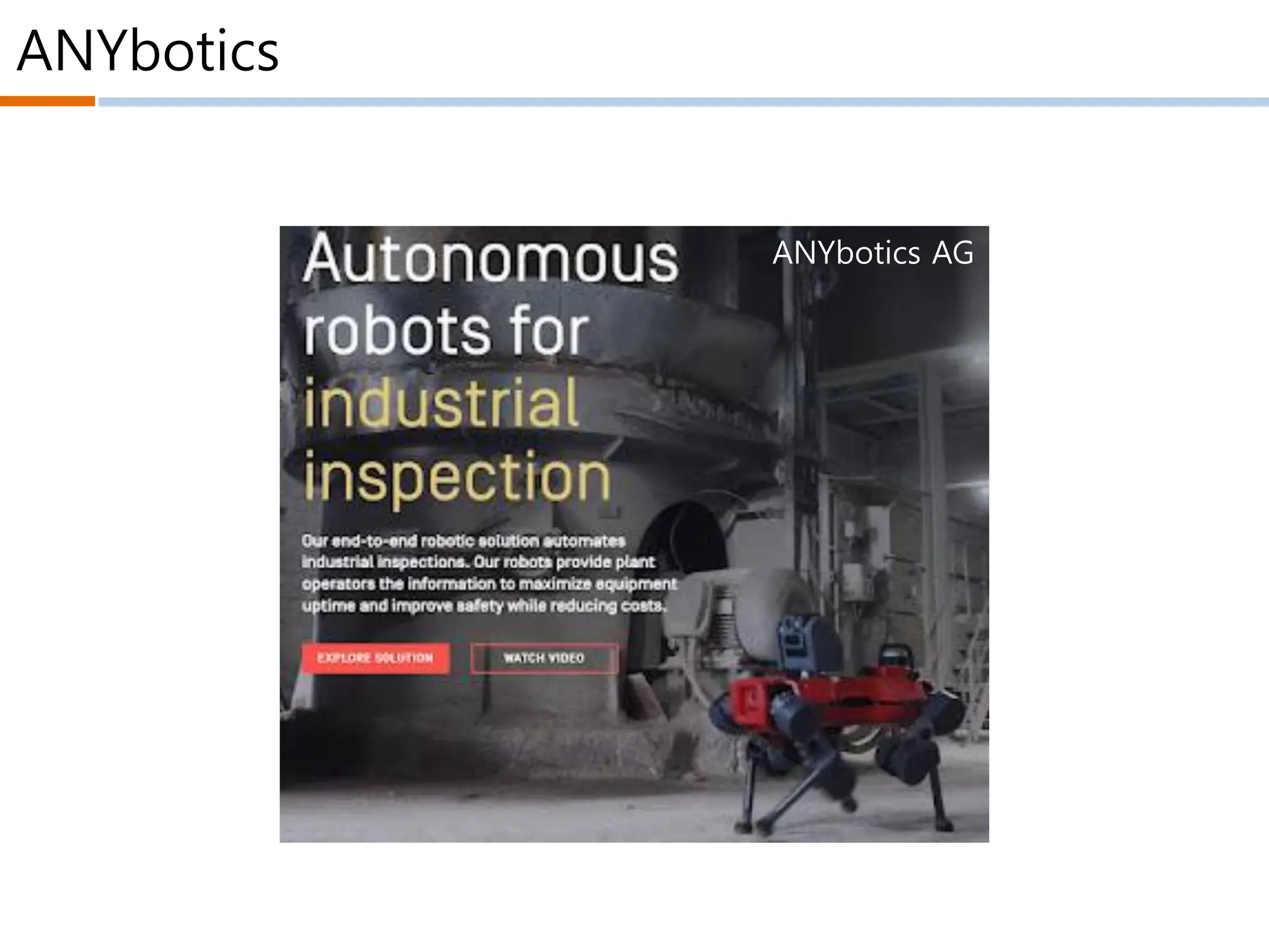 ANYbotics
ANYbotics AG
 